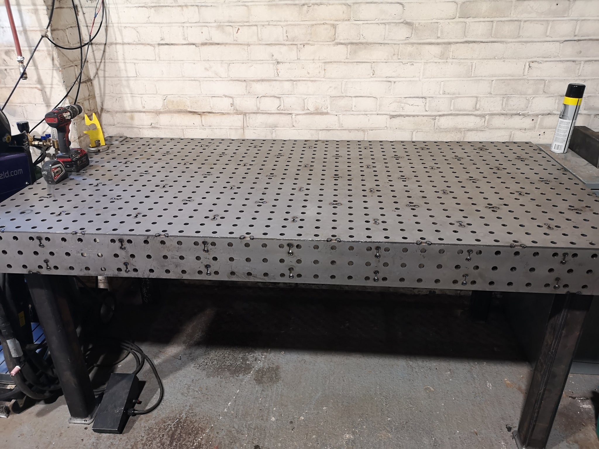 Flat pack welding table deals