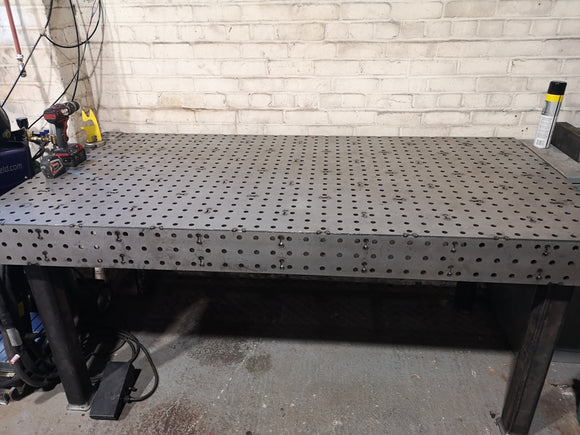 2000x1000mm Welding Table Flat Packed